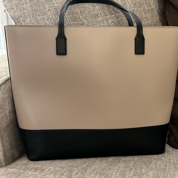 Pink and Black Kate Spade Zip Tote - Picture 3 of 7